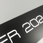 CUSTOM 3D CAR NUMBER PLATE