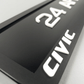 CUSTOM 3D CAR NUMBER PLATE