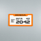 CUSTOM 3D BIKE NUMBER PLATE #23