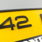 CUSTOM 3D CAR NUMBER PLATE