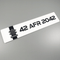 CUSTOM 3D CAR NUMBER PLATE #4